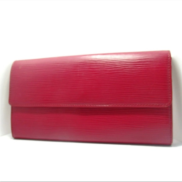 Louis Vuitton Vibrant Red Clutch - Picture 1 of 10